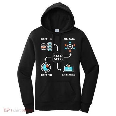 Data Tshirt For Data Scientists, Analysts And Engineers TShirt Women's Hoodie