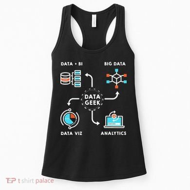 Data Tshirt For Data Scientists, Analysts And Engineers TShirt Women's Tank Top