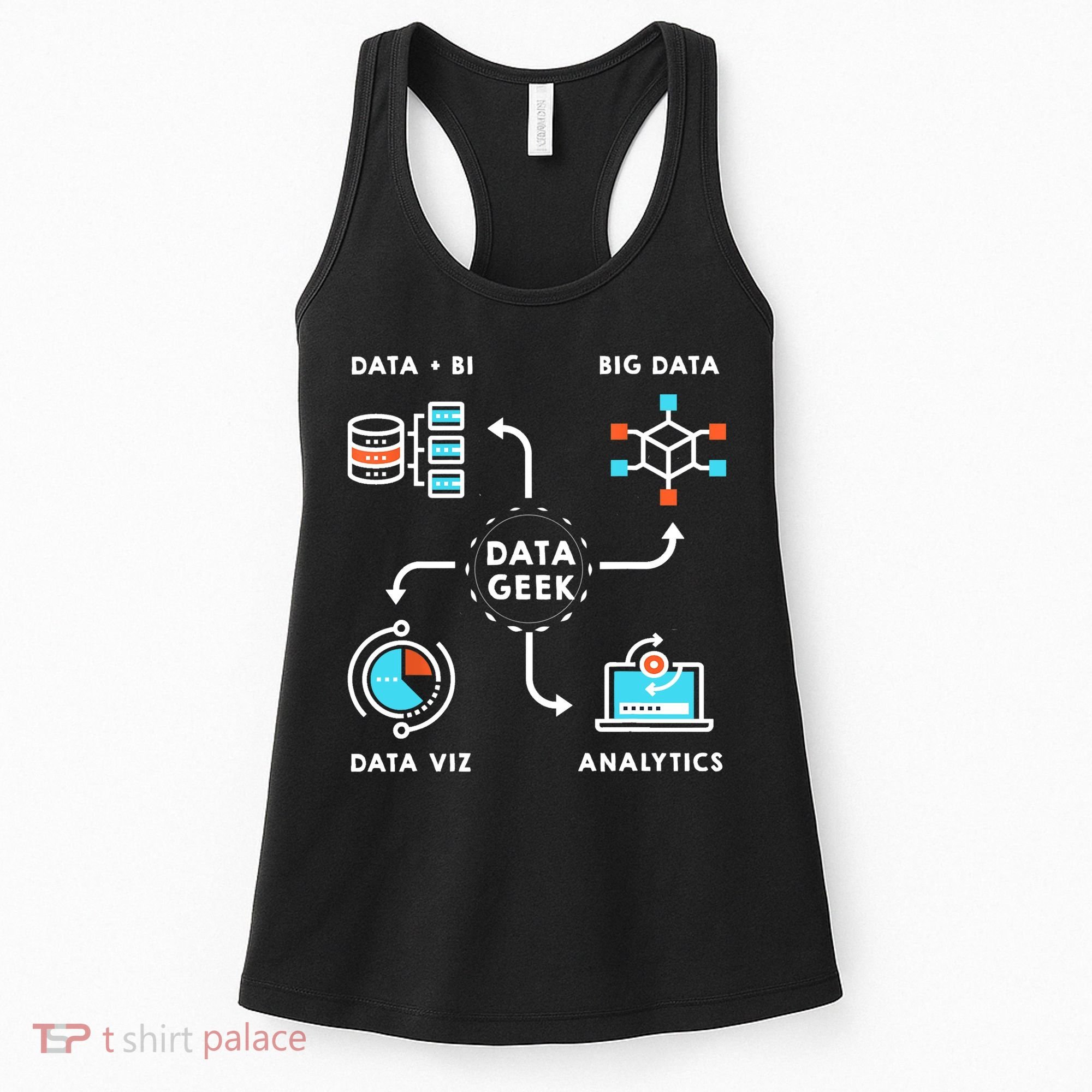Data Tshirt For Data Scientists, Analysts And Engineers TShirt Women's Tank Top