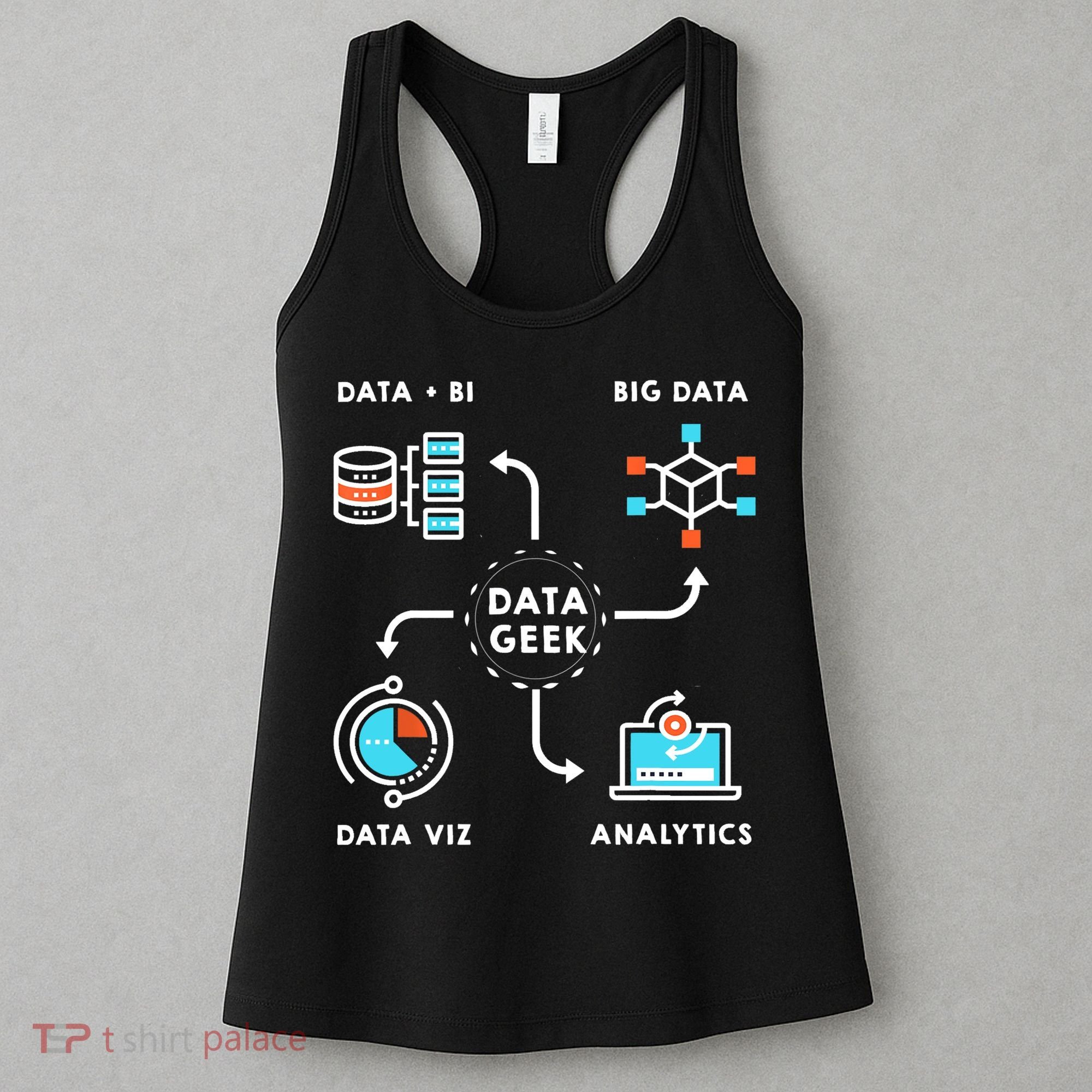 Data Tshirt For Data Scientists, Analysts And Engineers TShirt Women's Tank Top