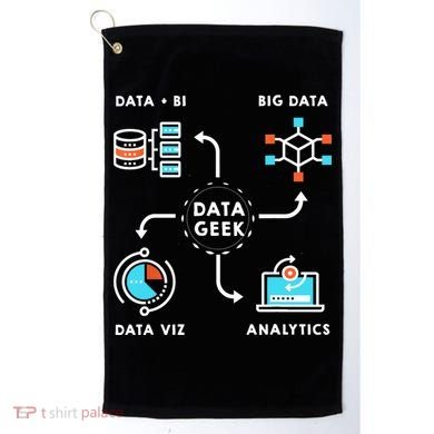 Data Tshirt For Data Scientists, Analysts And Engineers TShirt Golf Towel