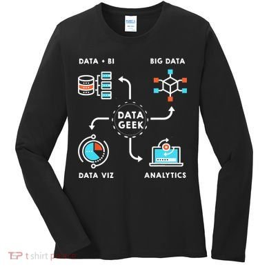 Data Tshirt For Data Scientists, Analysts And Engineers TShirt Women's Long Sleeve Shirt