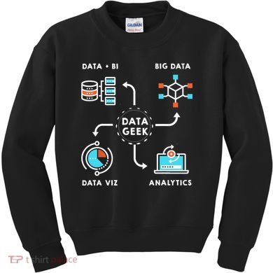 Data Tshirt For Data Scientists, Analysts And Engineers TShirt Kids Sweatshirt