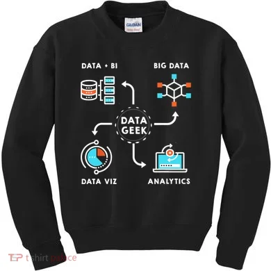 Data Tshirt For Data Scientists, Analysts And Engineers TShirt Kids Sweatshirt