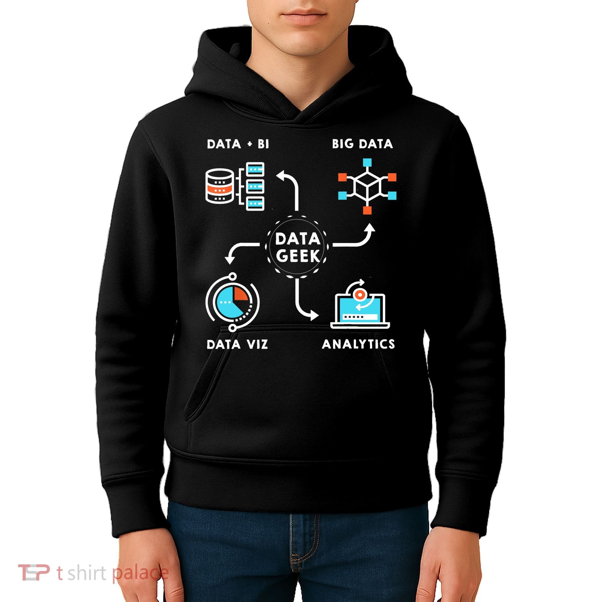 Data Tshirt For Data Scientists, Analysts And Engineers TShirt Kids Hoodie