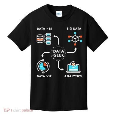Data Tshirt For Data Scientists, Analysts And Engineers TShirt Kids T-Shirt