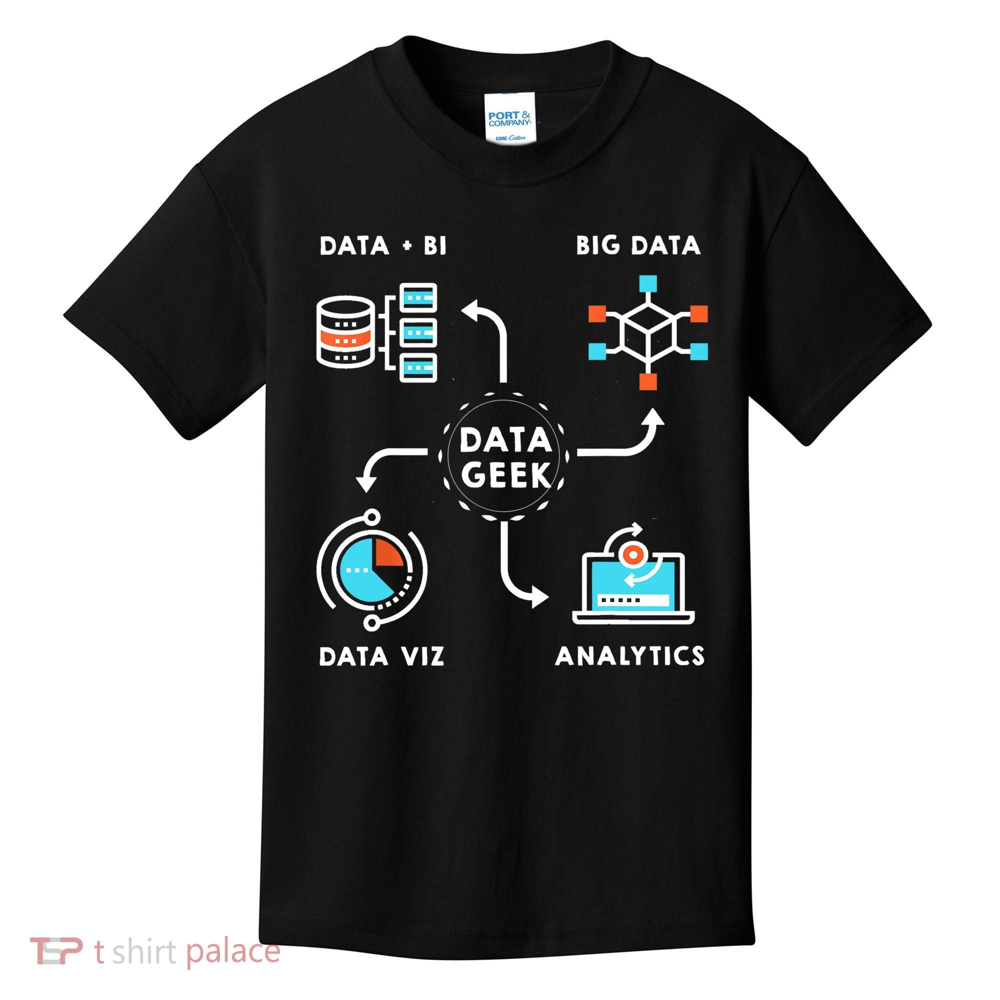 Data Tshirt For Data Scientists, Analysts And Engineers TShirt Kids T-Shirt