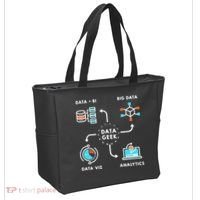 Data Tshirt For Data Scientists, Analysts And Engineers TShirt Tote Bag thumb 2