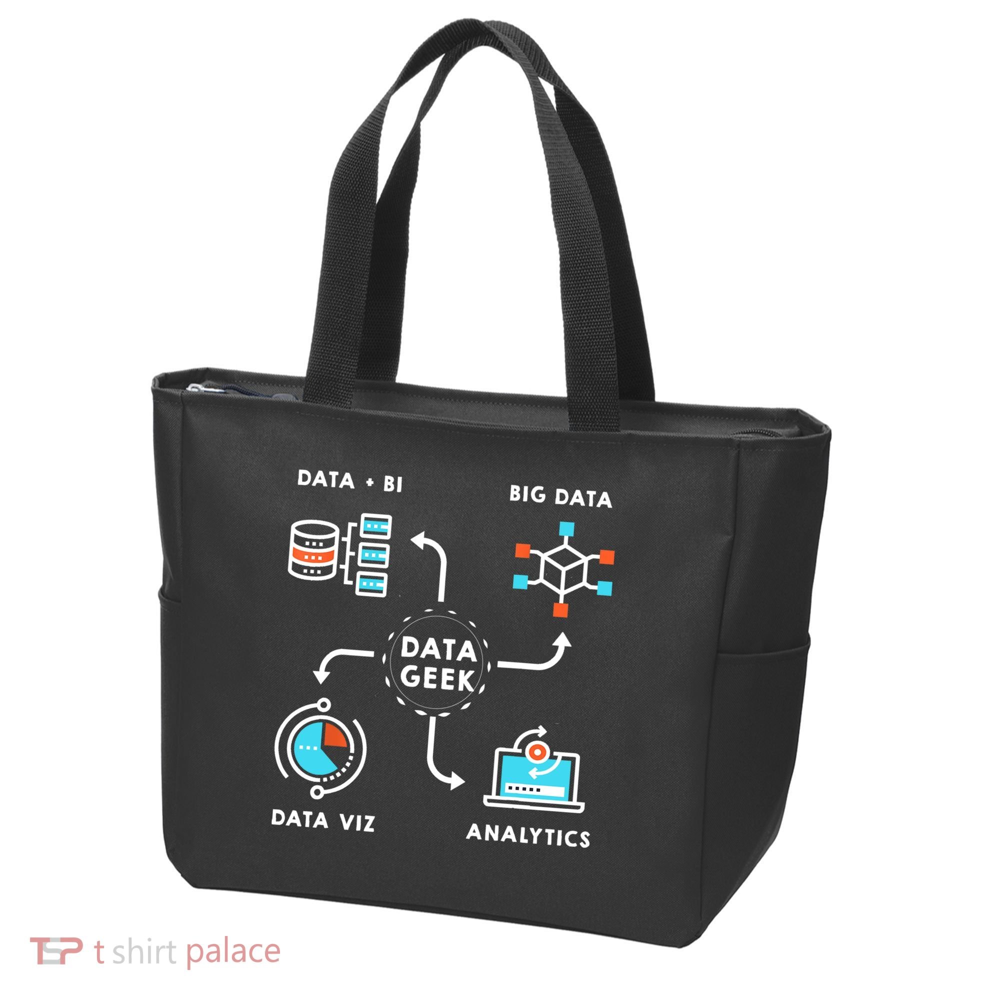 Data Tshirt For Data Scientists, Analysts And Engineers TShirt Tote Bag