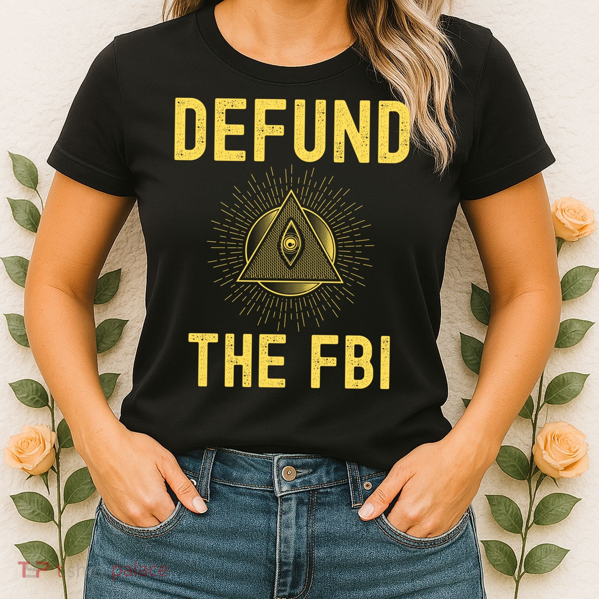 Defund The FBI Conservative Women's T-Shirt
