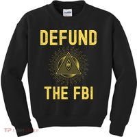Defund The FBI Conservative Kids Sweatshirt thumb 0