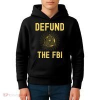 Defund The FBI Conservative Kids Hoodie thumb 4