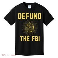 Defund The FBI Conservative Kids T-Shirt thumb 0