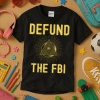 Defund The FBI Conservative Kids T-Shirt thumb 3