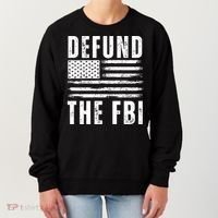 Defund The FBI Conservative Women's Sweatshirt thumb 0