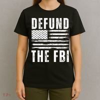 Defund The FBI Conservative T-Shirt thumb 4