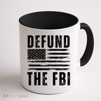 Defund The FBI Conservative Coffee Mug thumb 1