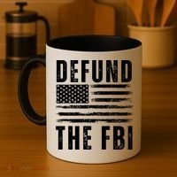 Defund The FBI Conservative Coffee Mug thumb 4