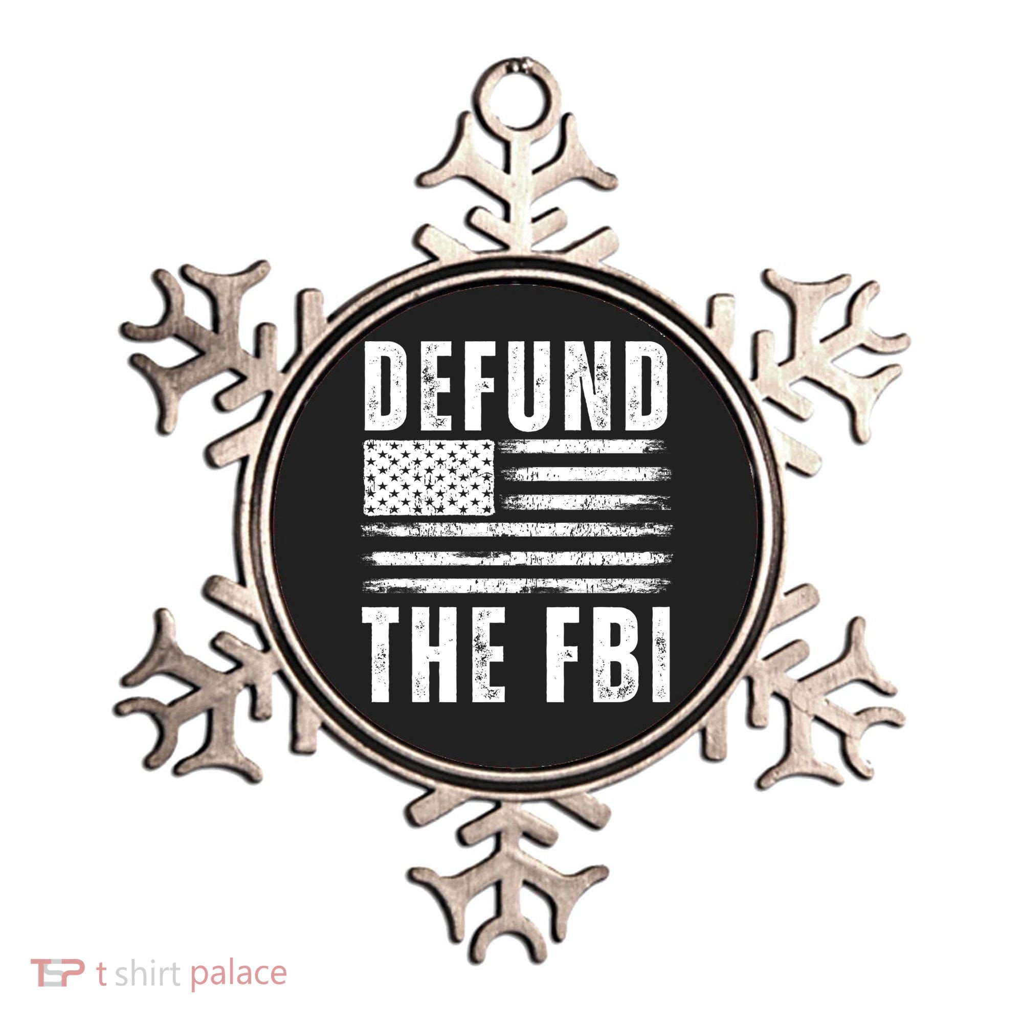 Defund The FBI Conservative Ornament