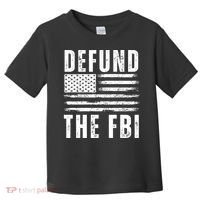 Defund The FBI Conservative Toddler T-Shirt thumb 0