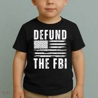 Defund The FBI Conservative Toddler T-Shirt thumb 2