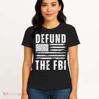 Defund The FBI Conservative Women's T-Shirt thumb 4