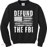 Defund The FBI Conservative Kids Sweatshirt thumb 0