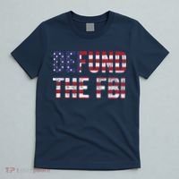 Defund The FBI American Flag Republican T-Shirt thumb 5