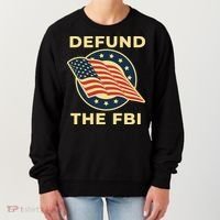 Defund The FBI Conservative Women's Sweatshirt thumb 0