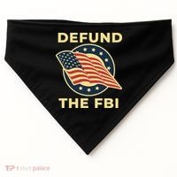 Defund The FBI Conservative USA-Made Doggie Bandana thumb 0