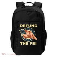 Defund The FBI Conservative Backpack thumb 0