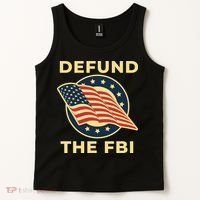 Defund The FBI Conservative Tank Top thumb 2