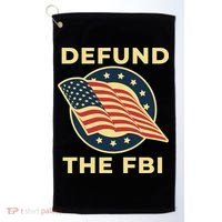 Defund The FBI Conservative Golf Towel thumb 0