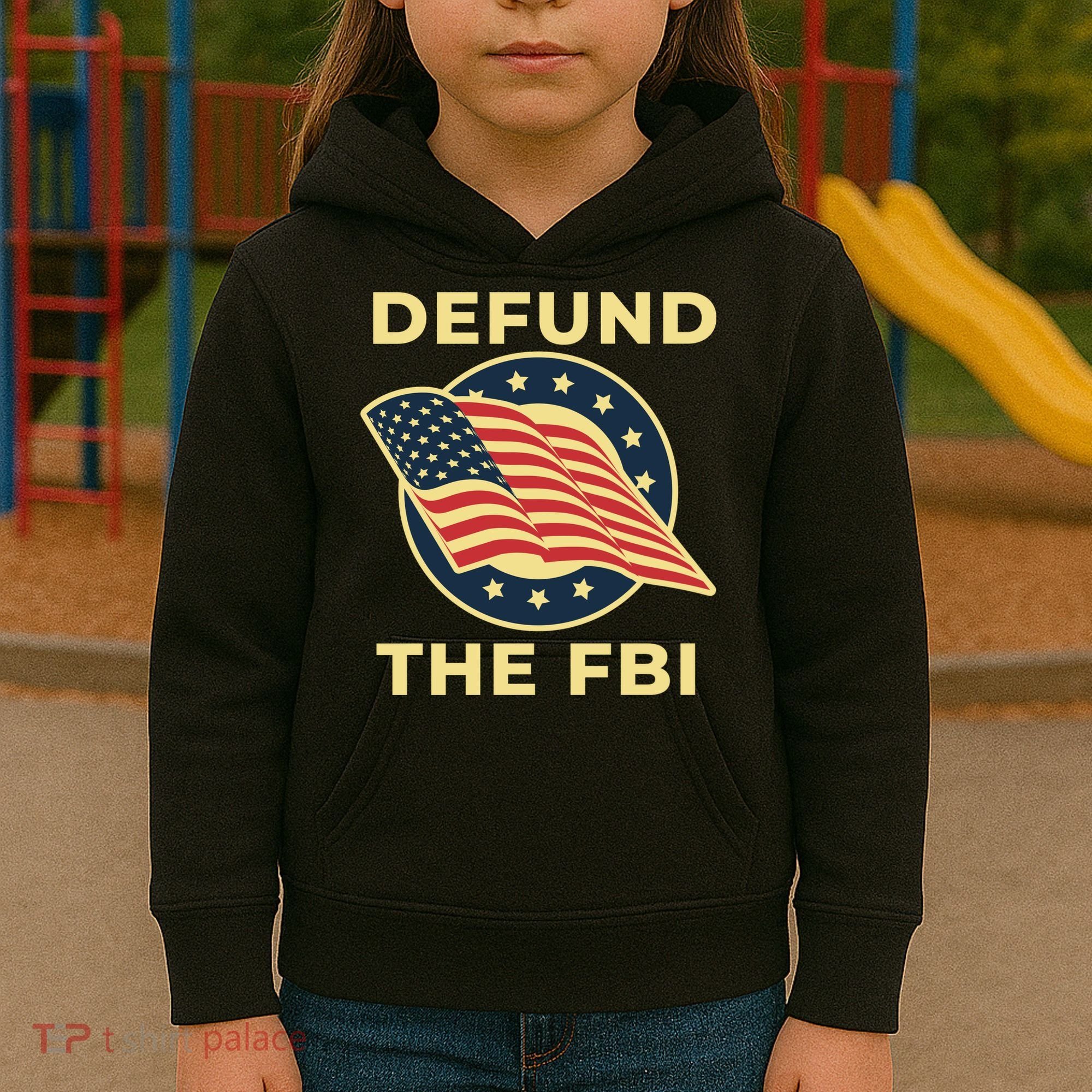 Defund The FBI Conservative Kids Hoodie
