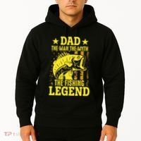 Dad The Fishing Legend Hoodie thumb 2