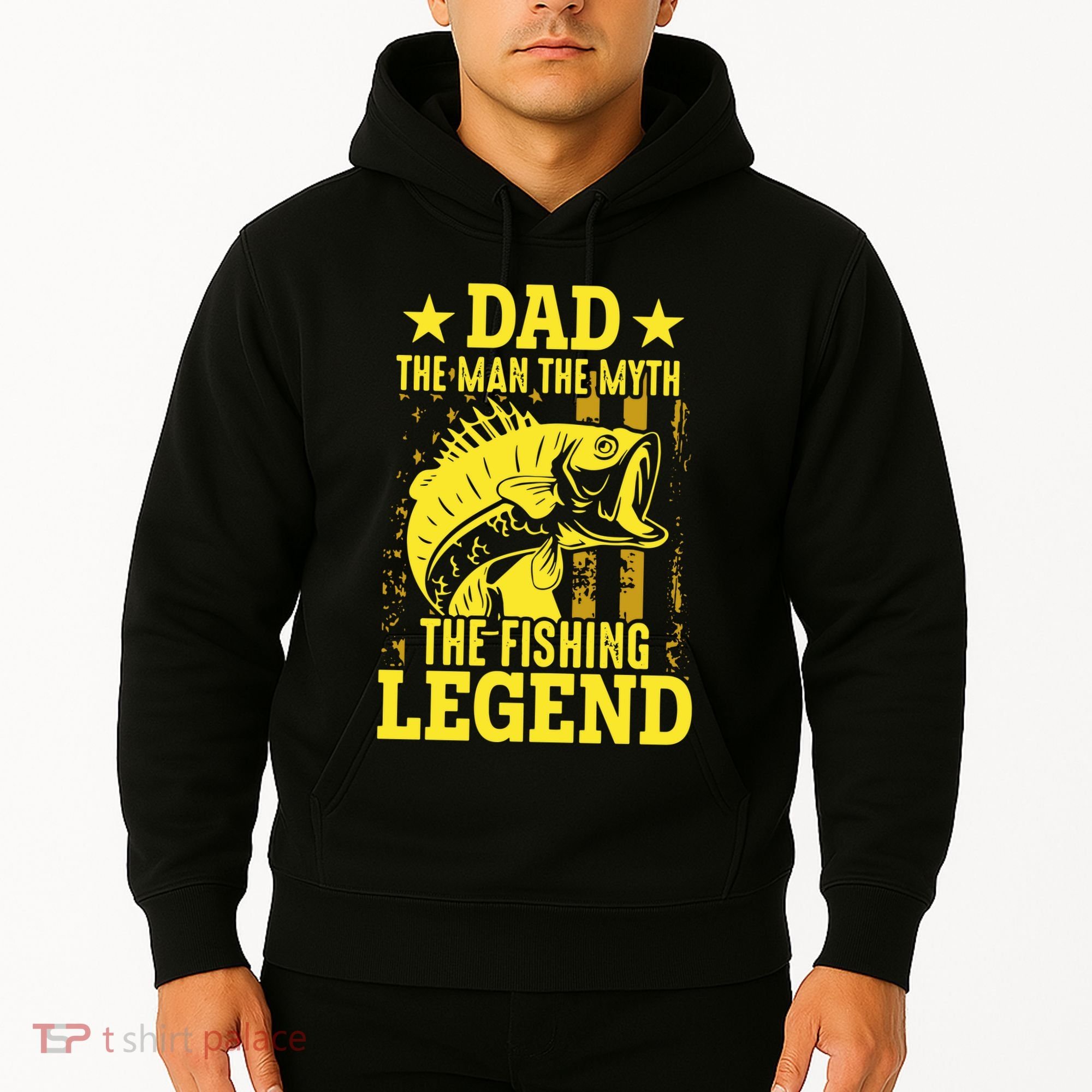 Dad The Fishing Legend Hoodie