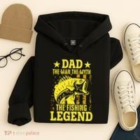 Dad The Fishing Legend Hoodie thumb 4