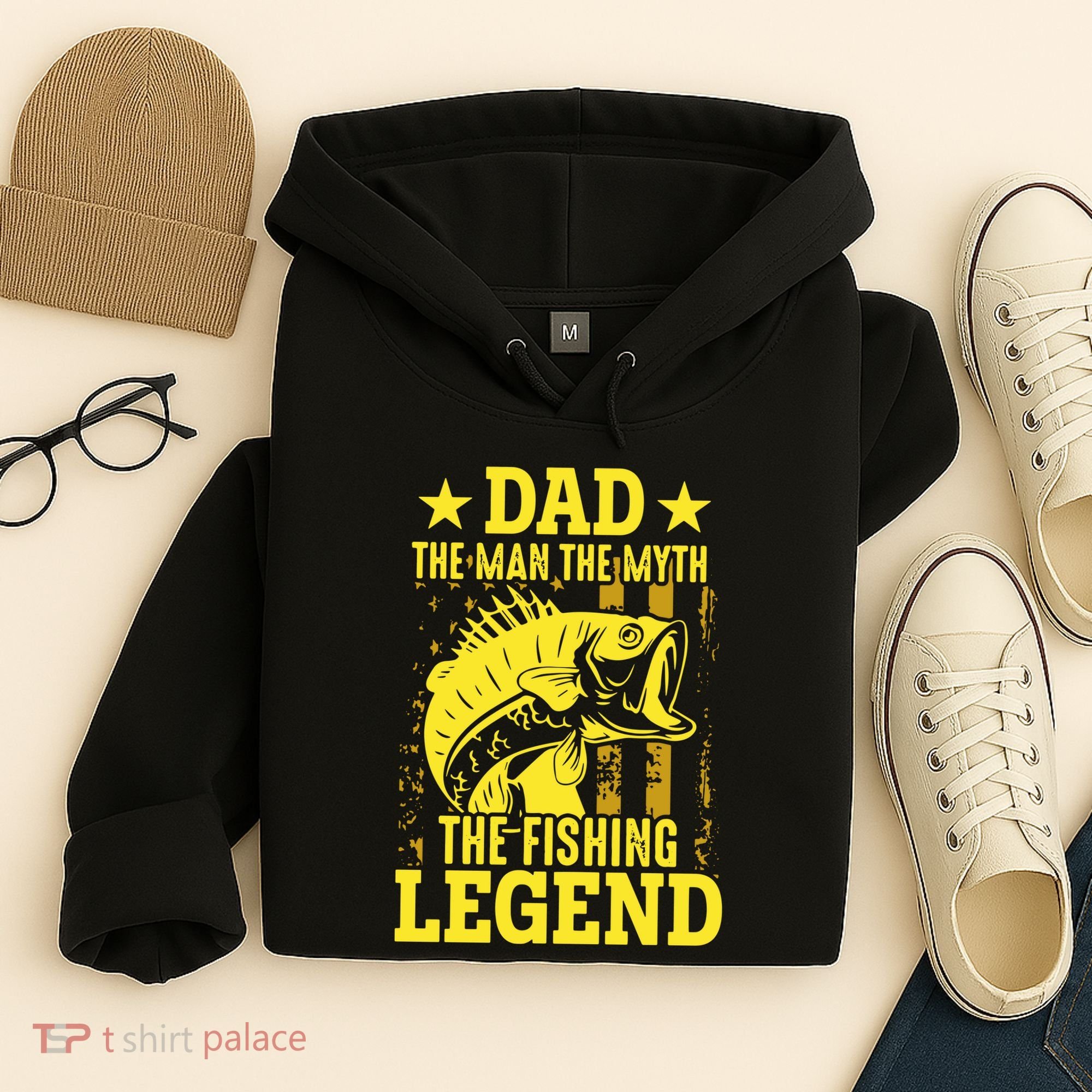 Dad The Fishing Legend Hoodie