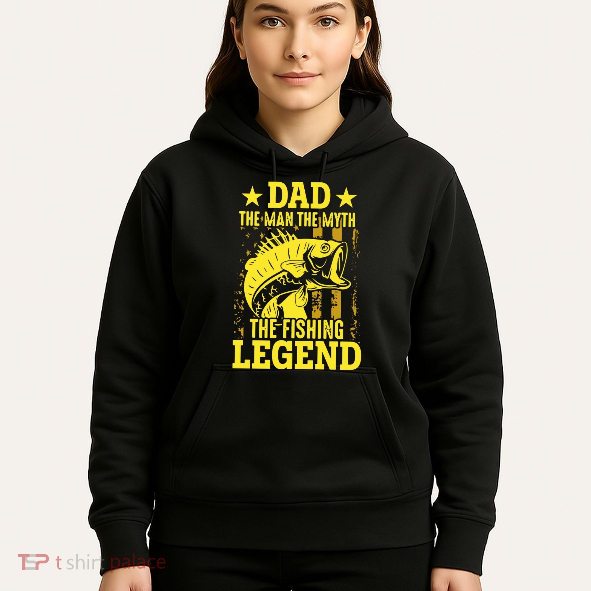 Dad The Fishing Legend Hoodie