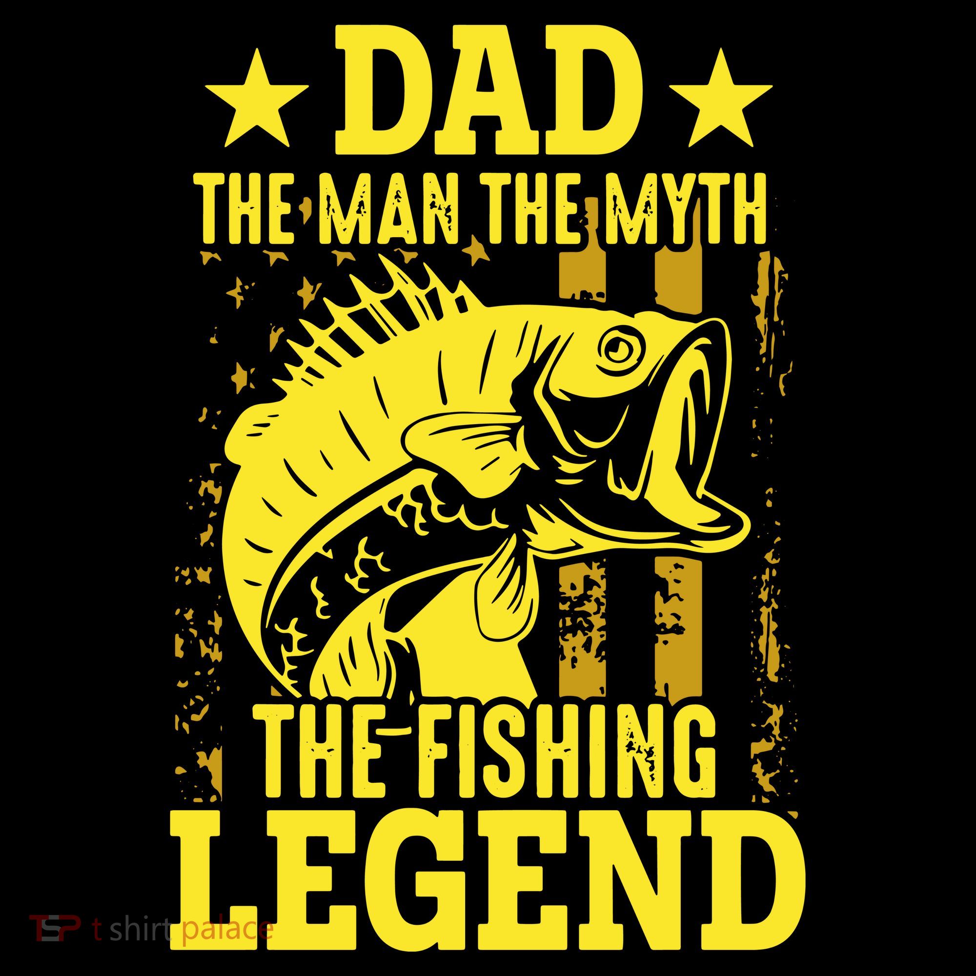 Dad The Fishing Legend Long Sleeve Shirt