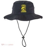 Dad The Fishing Legend Bucket Hat thumb 0