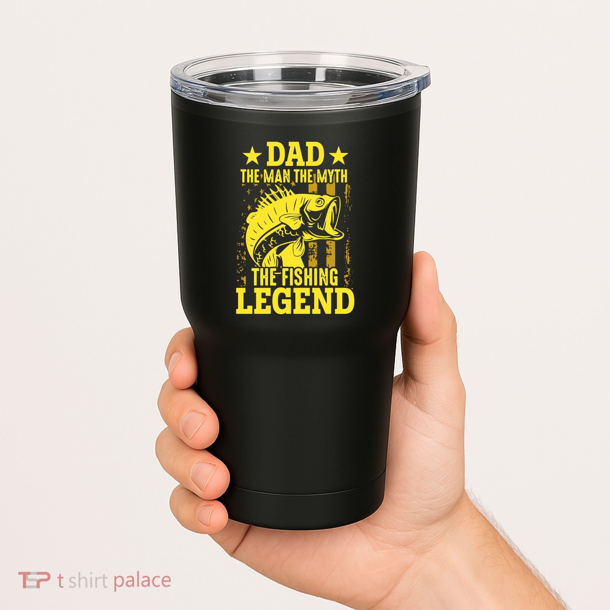Dad The Fishing Legend Tumbler