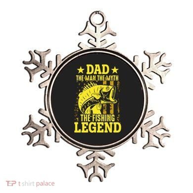 Dad The Fishing Legend Ornament