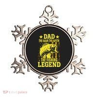 Dad The Fishing Legend Ornament thumb 0