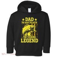 Dad The Fishing Legend Toddler Hoodie thumb 0