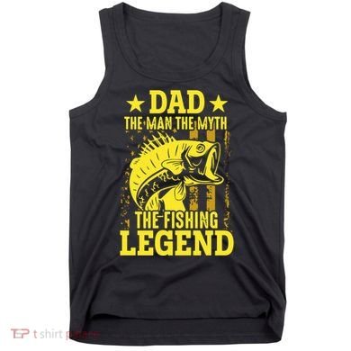 Dad The Fishing Legend Tank Top