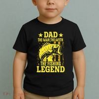 Dad The Fishing Legend Toddler T-Shirt thumb 2
