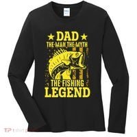 Dad The Fishing Legend Women's Long Sleeve Shirt thumb 0