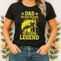 Dad The Fishing Legend Women's T-Shirt thumb 2