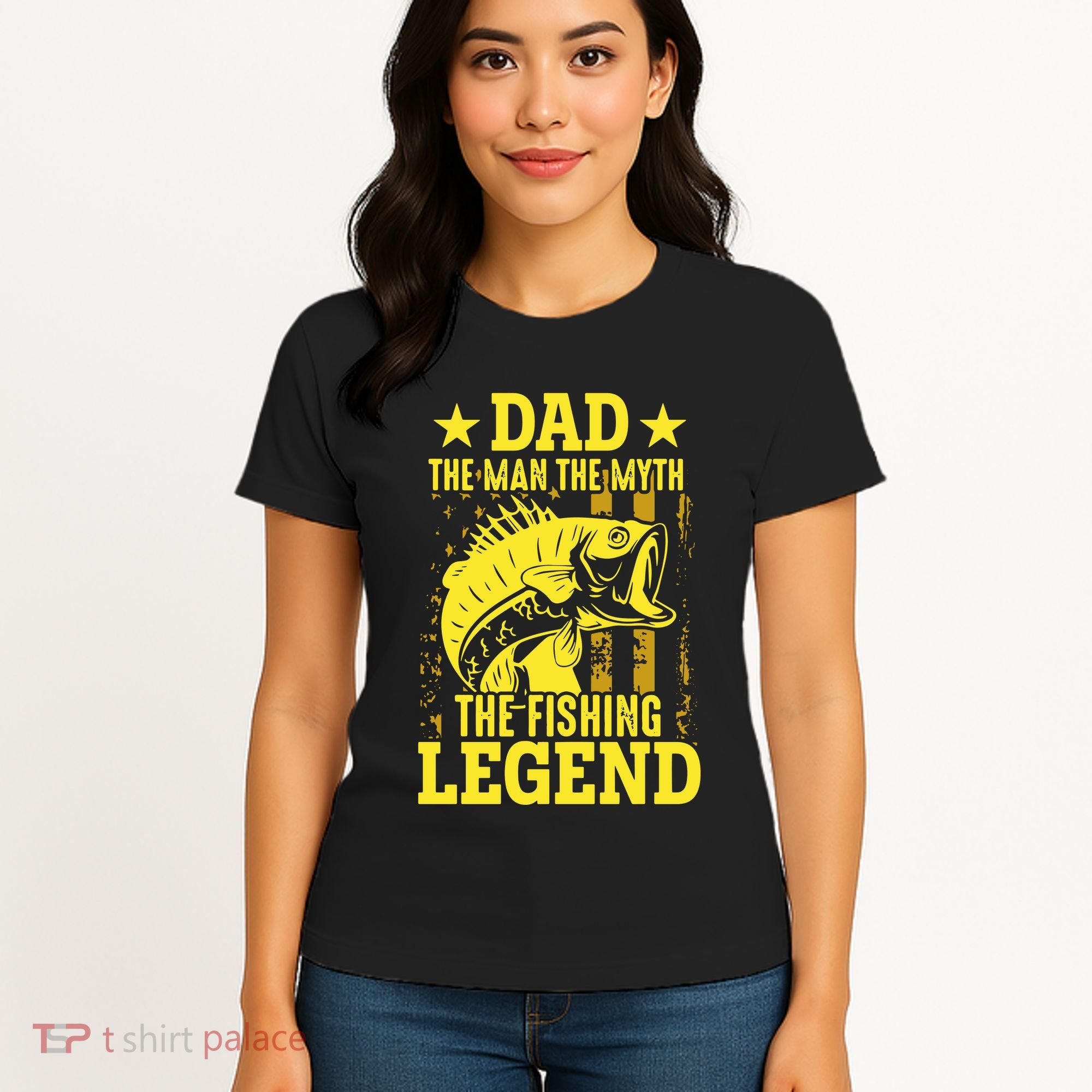 Dad The Fishing Legend Women's T-Shirt